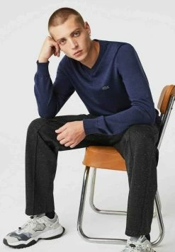 Lacoste Pullover - Bleu Chine -Lacoste Soldes Magasin ac1ade281fee453099492c44e14075a2