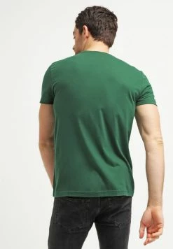 Lacoste T-shirt Basique - Green -Lacoste Soldes Magasin ac8883e9a1d643e081fb2f0512f37539