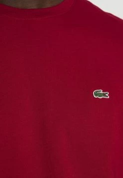 Lacoste T-shirt Basique - Bordeaux -Lacoste Soldes Magasin acaf80d345be467f9a2f1d165990b094