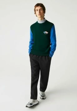 Lacoste Pullover - Vert Bleu Rose
