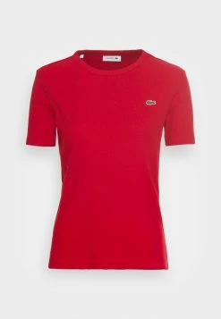 Lacoste T-shirt Basique - Ladybird -Lacoste Soldes Magasin ae95bec3ea674e19a1ed2e34c5452138