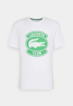 Lacoste T-shirt Imprimé - White -Lacoste Soldes Magasin aeb852d217ec45daa926385f3de04a50