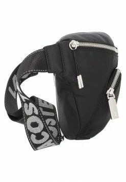 Lacoste ACTIVE NYLON - Sac Banane - Noir Blanc -Lacoste Soldes Magasin af1f87bdd2c643148eeb140f10bc5f88