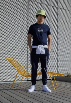 Lacoste T-shirt Imprimé - Navy Blue