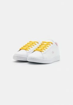 Lacoste CARNABY EXCLUSIVE - Baskets Basses - White/pink -Lacoste Soldes Magasin afdad78639164215ae7a9d9d5bdb3322