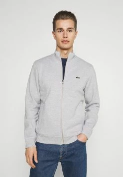 Lacoste Sweat à Capuche Zippé - Gris Chine