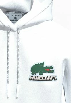 Lacoste MINECRAFT - Sweatshirt - Blanc -Lacoste Soldes Magasin b04977d58ef7480ba9286a94286d5b09