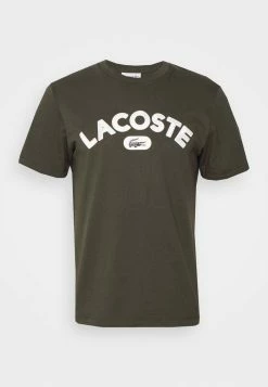 Lacoste T-shirt Imprimé - Baobab -Lacoste Soldes Magasin b05219a0a319492bbd3d9e94b5559224