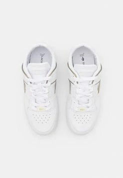 Lacoste COURT CAGE - Baskets Basses - White/platinum -Lacoste Soldes Magasin b0c3d267719a4bb1a5373457b1955350