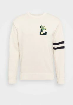 Lacoste Pullover - Beige/bleu Marine -Lacoste Soldes Magasin b0d190457e494928a24e4793efde035a