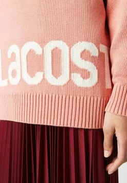 Lacoste Pullover - Rose Blanc -Lacoste Soldes Magasin b0d25bf290e3470ba030fcd5ee567fbc