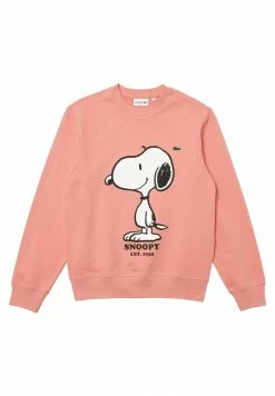 LACOSTE X PEANUTS - Sweatshirt - Rose -Lacoste Soldes Magasin b0ef97a637054b24a3ba65369edb9956