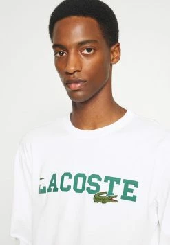 Lacoste T-shirt à Manches Longues - White -Lacoste Soldes Magasin b15933d445d34d3593701e6aa702f576
