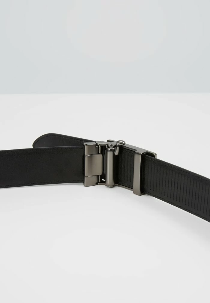 Lacoste CURVED STITCHED EDGES - Ceinture - Black 5 Lacoste CURVED STITCHED EDGES - Ceinture - Black – Image 5