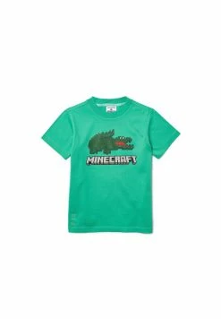 Lacoste MINECRAFT - T-shirt Imprimé - Vert