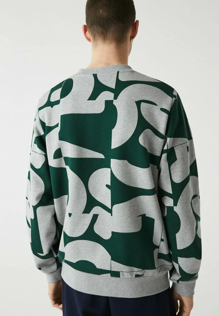 Lacoste Sweatshirt - Gris Chine Vert 2 Lacoste Sweatshirt - Gris Chine Vert – Image 2