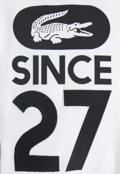Lacoste T-shirt à Manches Longues - Blanc 6 Lacoste T-shirt à Manches Longues - Blanc -Lacoste Soldes Magasin b2b38256cfad4b289b40111efdd3aa58