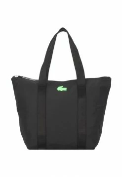 Lacoste JEANNE - Sac à Main - Noir Vert Fluo