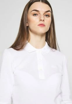 Lacoste Polo - White -Lacoste Soldes Magasin b47e5ff174364343879ab25f0aefde53
