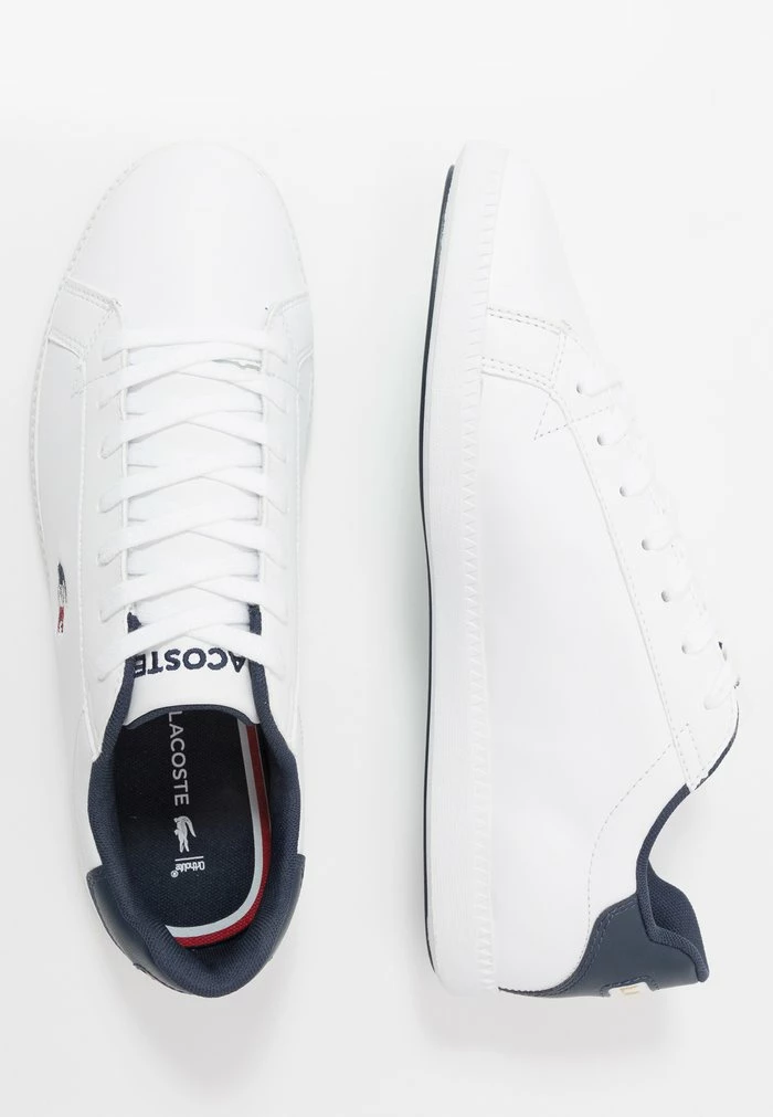 Lacoste GRADUATE - Baskets Basses - White/navy/red 2 Lacoste GRADUATE - Baskets Basses - White/navy/red – Image 2