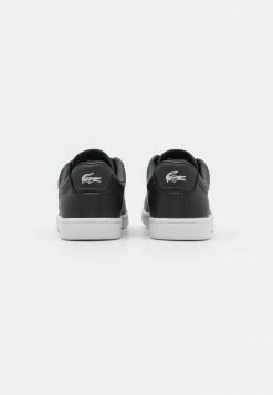 Lacoste CARNABY EVO - Baskets Basses - Black/silver -Lacoste Soldes Magasin b5191c6825b44a2ead9ad286cfeca005