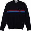 Lacoste Pullover - Bleu Marine / Bleu / Rouge
