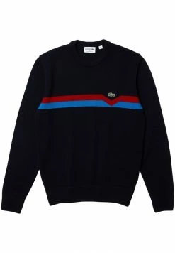 Lacoste Pullover - Bleu Marine / Bleu / Rouge