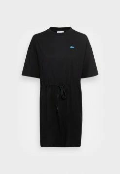 Lacoste EXCLUSIVE - Robe En Jersey - Black -Lacoste Soldes Magasin b587ecd525264771aedd745b6b3b2fc9