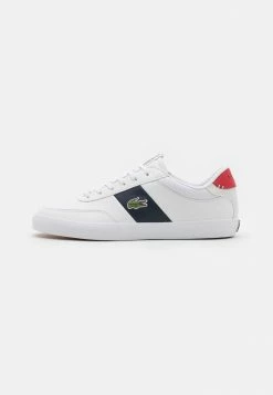 Lacoste COURT-MASTER - Baskets Basses - White/navy/red