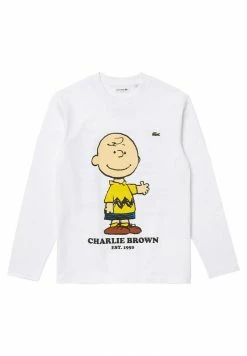LACOSTE X PEANUTS - T-shirt à Manches Longues - Blanc 9 LACOSTE X PEANUTS - T-shirt à Manches Longues - Blanc -Lacoste Soldes Magasin b6061ab7c5024a31bba822495f1eebb7