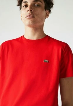 Lacoste T-shirt Basique - Rouge 8 Lacoste T-shirt Basique - Rouge -Lacoste Soldes Magasin b635b436b48544f2b3623e7f6c0e8eb7