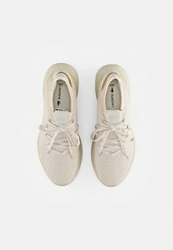 Lacoste COURT-DRIVE KNIT - Baskets Basses - Off Wht/off Wht -Lacoste Soldes Magasin b64cb9fbaa6c475f84742a2d2c82aa6d