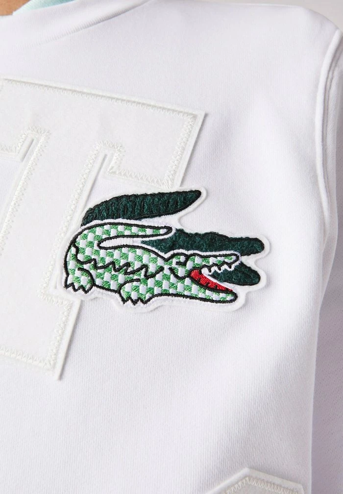 Lacoste Sweatshirt - Blanc 5 Lacoste Sweatshirt - Blanc – Image 5