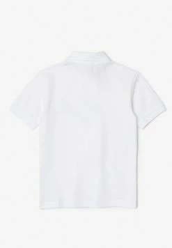 Lacoste MINECRAFT KINDER - Polo - Blanc -Lacoste Soldes Magasin b6b51757a0ae4ea3b3a19c3732cf57c5