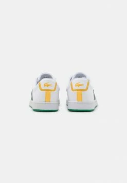 Lacoste CARNABY EVO - Baskets Basses - White/green -Lacoste Soldes Magasin b70fc439e6ba43cb9f799a04f4ebc321