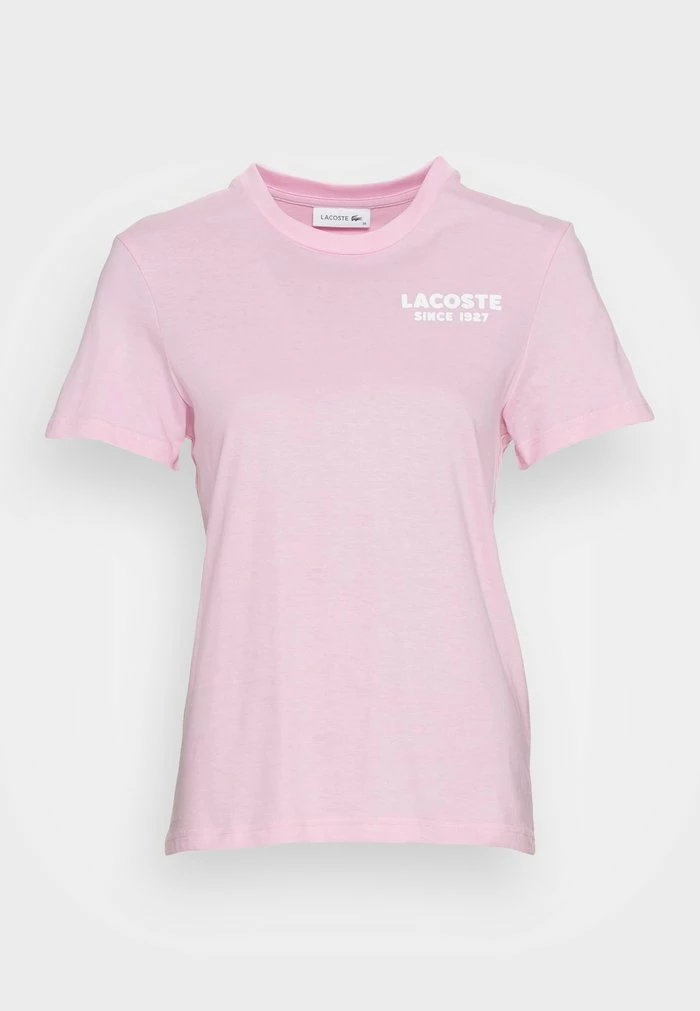 Lacoste T-shirt Basique - Light Red 4 Lacoste T-shirt Basique - Light Red – Image 4