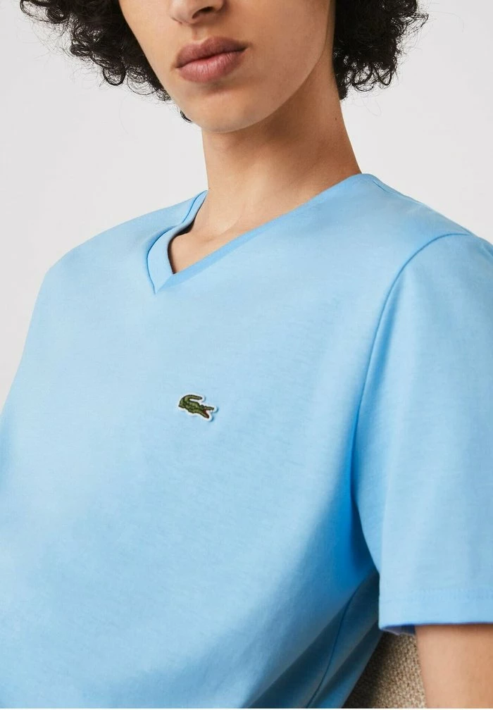 Lacoste T-shirt Basique - Bleu 4 Lacoste T-shirt Basique - Bleu – Image 4