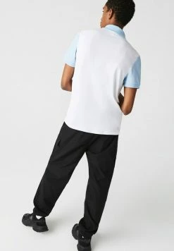 Lacoste Polo - Blanc / Jaune / Bleu Clair -Lacoste Soldes Magasin b80c97b382bc42928c96d6e1b7a49000