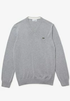 Lacoste Pullover - Gris Chine -Lacoste Soldes Magasin b8229b281a68470a85d0268cb51ec89b