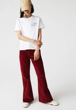 Lacoste T-shirt Imprimé - Blanc