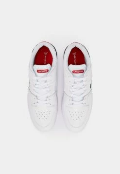 Lacoste Baskets Basses - Wht/nvy/red -Lacoste Soldes Magasin b9827a5a615142b68115afadb7df25f5
