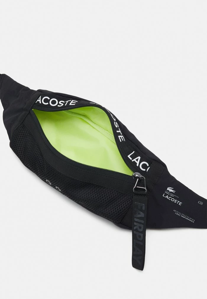 Lacoste UNISEX - Sac Banane - Noir 3 Lacoste UNISEX - Sac Banane - Noir – Image 3