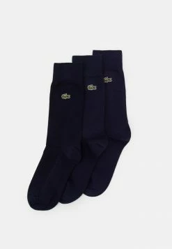 Lacoste 3 PACK - Chaussettes - Marine/vert