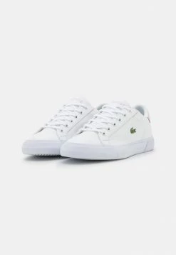 Lacoste LEROND PLUS - Baskets Basses - White/light Pink -Lacoste Soldes Magasin bb0769c80ed14c5a869937ba747634be