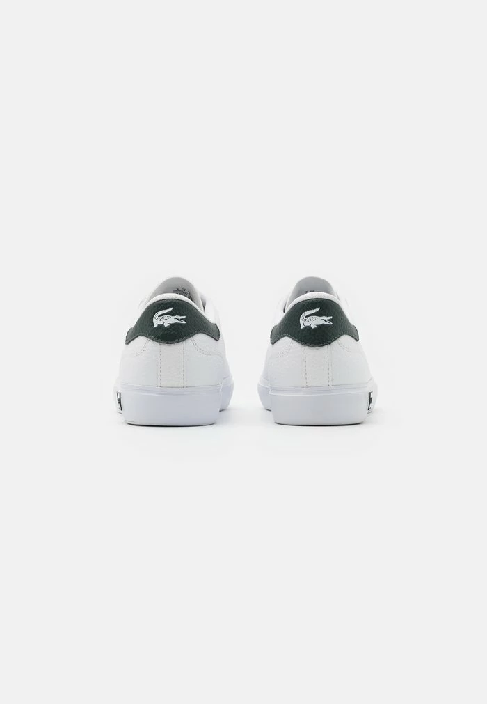 Lacoste POWERCOURT - Baskets Basses - White/dark Green 3 Lacoste POWERCOURT - Baskets Basses - White/dark Green – Image 3