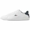 Lacoste GRADUATE - Baskets Basses - White/navy/red