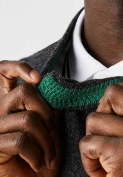 Lacoste Pullover - Gris -Lacoste Soldes Magasin bb523d9c3c4349f48c5f7545be24deb2