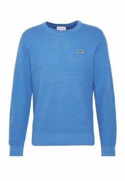 Lacoste Pullover - Turquin Blue -Lacoste Soldes Magasin bb8f7a8278254957ac711d2aa6e4ea5d