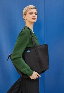 Lacoste EXCLUSIVE - Cabas - Noir Ibiza -Lacoste Soldes Magasin bbf57d2bb6dd42d08c12dd008758f1ee