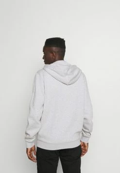 Lacoste Sweat à Capuche Zippé - Argent Chine/blanc Noir -Lacoste Soldes Magasin bc749beeb96a4992a560bb269eece7a6